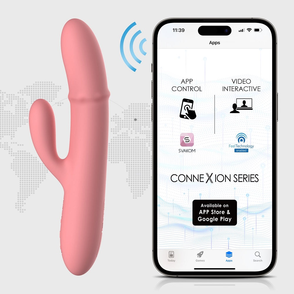 Svakom Mora Neo Interactive Rabbit Vibrator – App-Controlled > Vibrators > Ladies > Rabbit