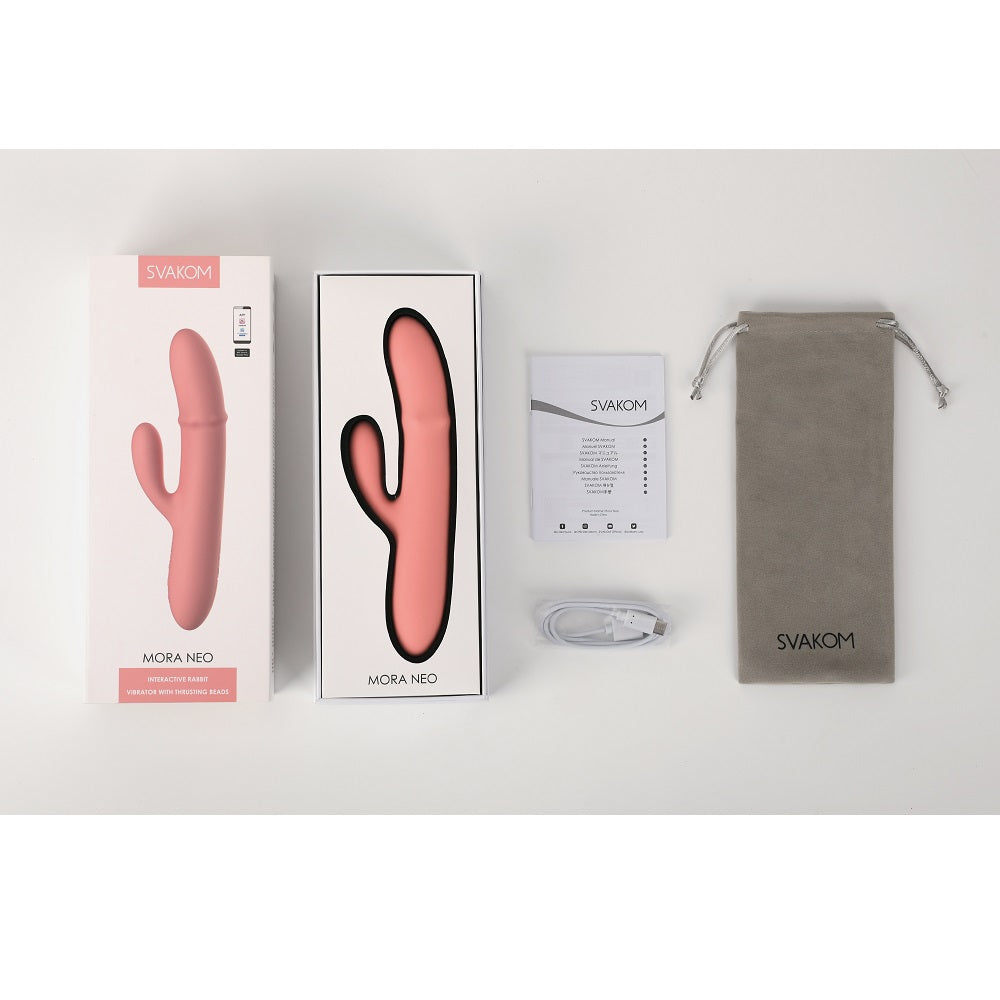 Svakom Mora Neo Interactive Rabbit Vibrator – App-Controlled > Vibrators > Ladies > Rabbit