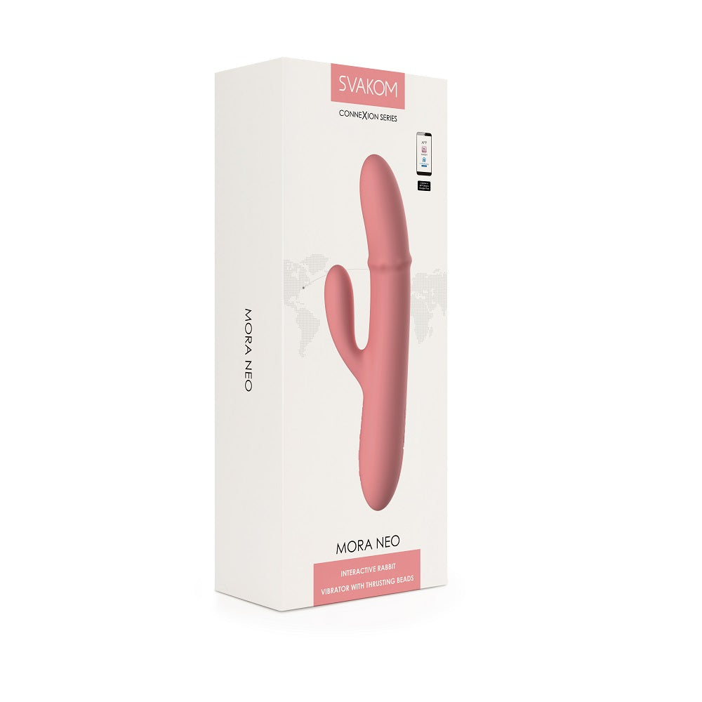 Svakom Mora Neo Interactive Rabbit Vibrator – App-Controlled Adult Toy VIBRATORS-RABBIT