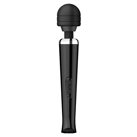 Loving Joy Rechargeable Magic Wand Vibrator (Black) – 20 Mode Rechargeable Vibrator Default Title Electric Massager