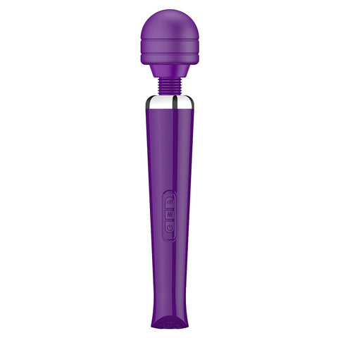 Loving Joy Rechargeable Magic Wand Vibrator (Purple) – 20 Modes Vibrator Default Title Electric Massager