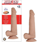 RealCocks Dual Layer Bendable Dildo 7.5 Inch – Lifelike Bendable Dildo Beige > Dildos > Realistic Dildos