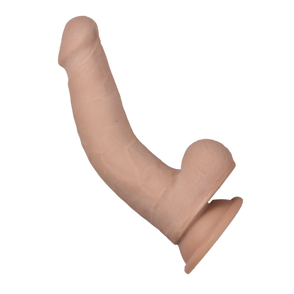 RealCocks Dual Layer Bendable Dildo 7.5 Inch Vanilla – Lifelike Dildo > Dildos > Realistic Dildos