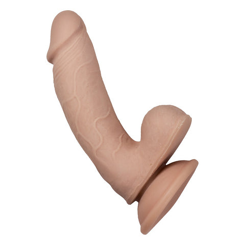 RealCocks Dual Layer Bendable Dildo 7 Inch Vanilla – Realistic Lifelike Dildo Dongs Realistic