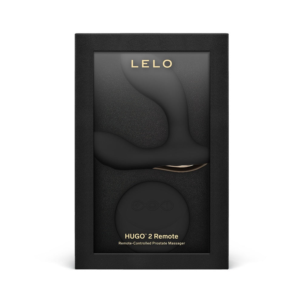 Lelo Hugo 2 (Black) – Remote-Controlled Prostate Massager > Anal Range > Prostate Plugs