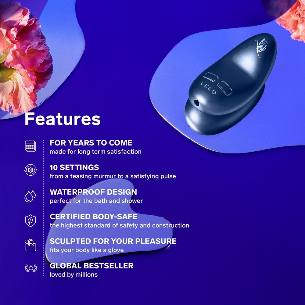 Lelo Nea 3 (Black) – Petite Clitoral Massager > Sex Toys For Ladies > Clitoral Vibrators and Stimulators