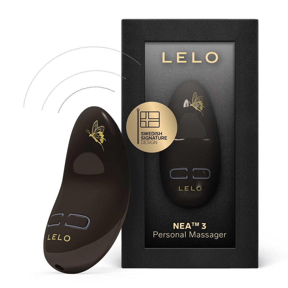 Lelo Nea 3 (Black) – Petite Clitoral Massager Black > Sex Toys For Ladies > Clitoral Vibrators and Stimulators