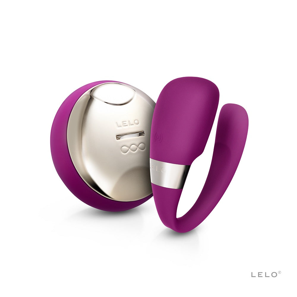 Lelo Tiani 3 (Deep Rose) – Waterproof Couples Massager Default Title > Sex Toys > Couples Toys Main image