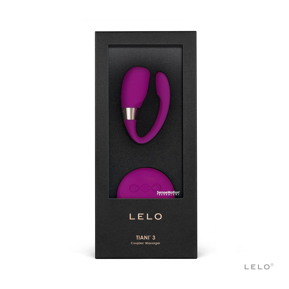 Lelo Tiani 3 (Deep Rose) – Waterproof Couples Massager Couples Toys