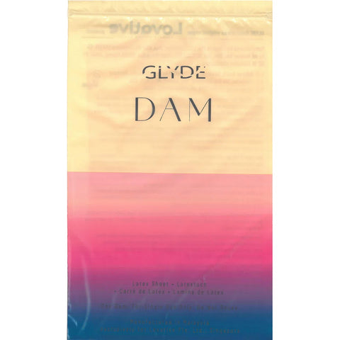 Glyde Vegan Dams Mixed Flavour 4 Pack – Silky Thin Barrier Latex Sheets Condoms