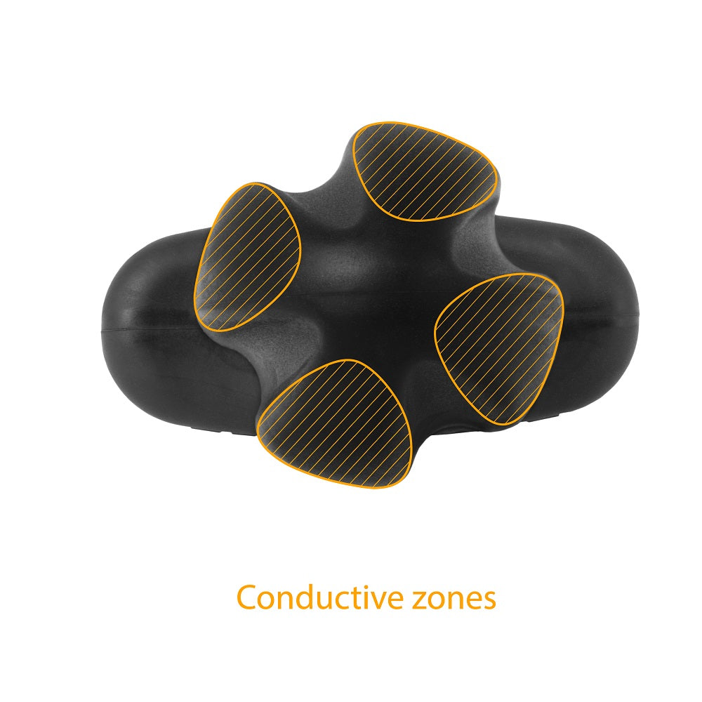 Electrastim Tartarus (Black) – Quadripolar Intermediate Electro Butt Plug E-STIM TOYS