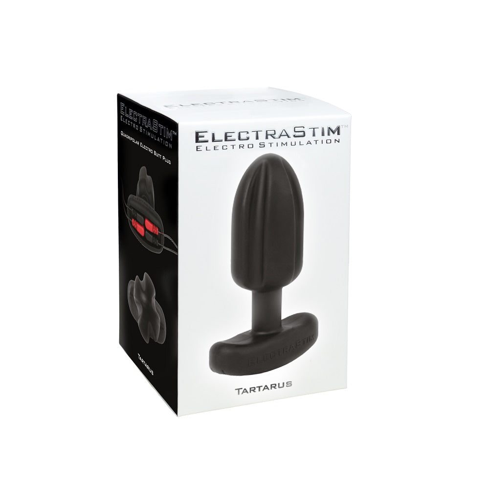 Electrastim Tartarus (Black) – Quadripolar Intermediate Electro Butt Plug E-STIM TOYS