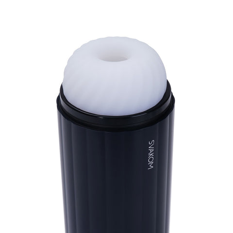 Svakom Sam Neo 2 Pro – Interactive Heating Sucking and Vibrating Masturbator Strokers - Premium