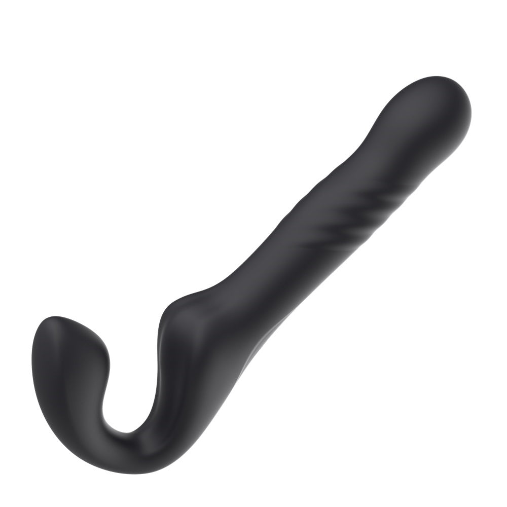 Mina Surge (Waterproof) Remote-Controlled Thrusting and Vibrating Strapless Strap-On - Silicone - 9.37 Inches > Dildos > Strapless Strap Ons