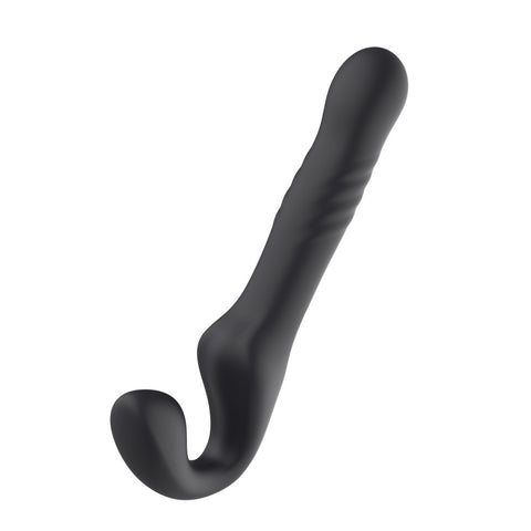Mina Surge (Waterproof) Remote-Controlled Thrusting and Vibrating Strapless Strap-On - Silicone - 9.37 Inches Total Length > Realistic Dildos and Vibes > Strapless Strap Ons