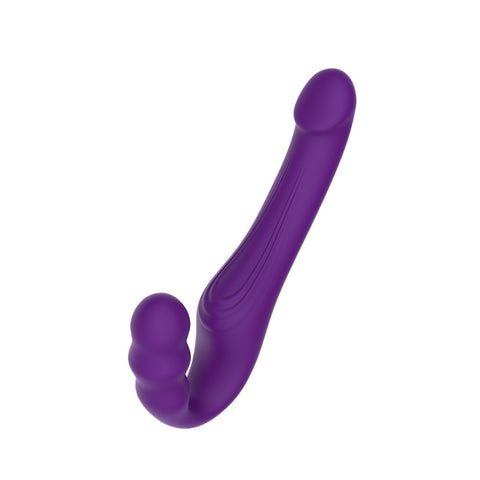 Mina Echo (Waterproof) Remote-Controlled Strapless Strap-On Vibrator 9.5 Inches Length 1.27 Inches Diameter > Realistic Dildos and Vibes > Strapless Strap Ons