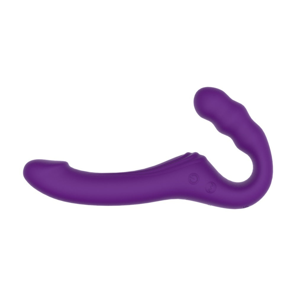 Mina Echo (Waterproof) Remote-Controlled Strapless Strap-On Vibrator 9.5 Inches Length 1.27 Inches Diameter > Dildos > Strapless Strap Ons