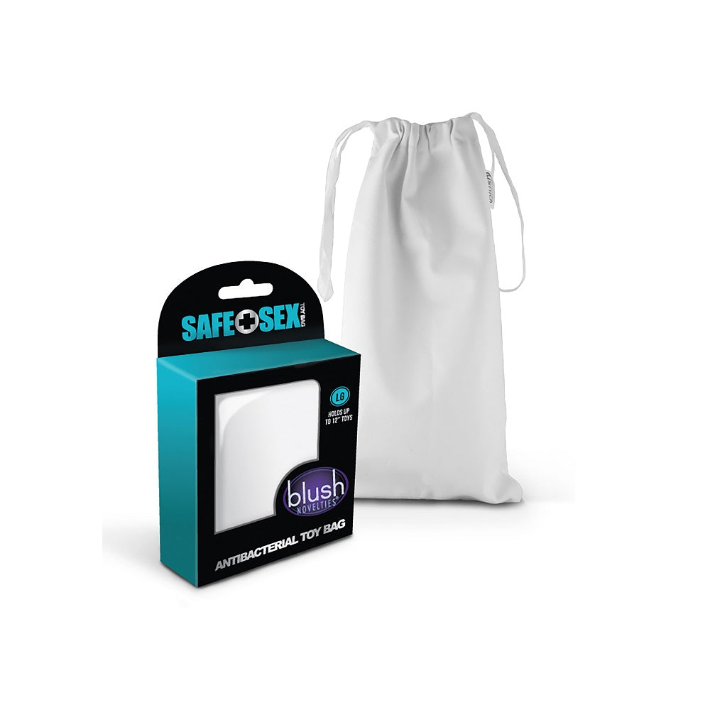 Safe Sex Large Antibacterial Toy Bag – Antimicrobial Storage Bag Default Title Adult Toy Storage