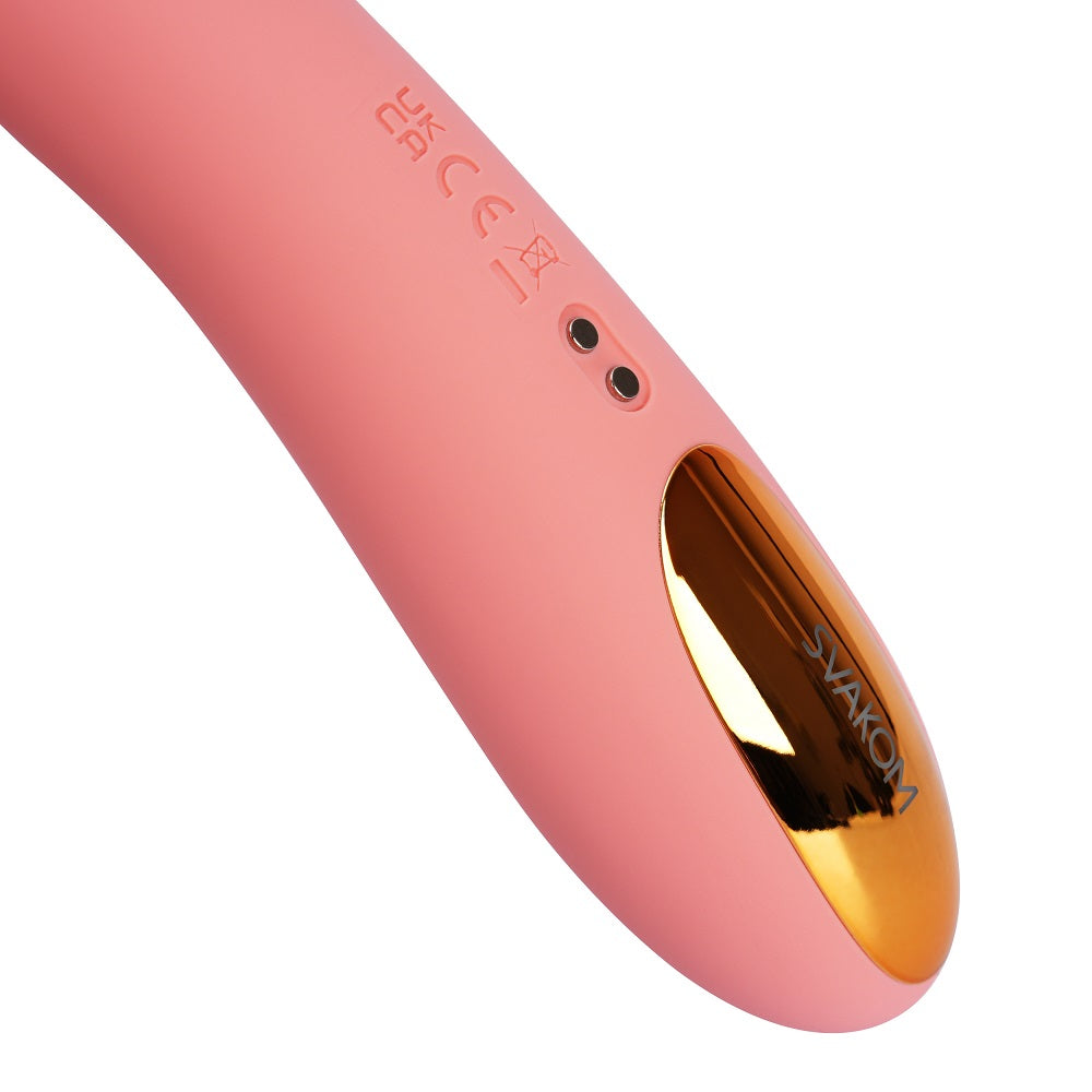 Svakom Ava Neo (Pink) – Interactive Thrusting Vibrator with App Control and Multiple Modes > Vibrators > Standard Vibrators