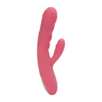 Svakom Avery (Pink) – Waterproof Thrusting Vibrator with Clitoral Stimulator and Magnetic Charging 7.6 Inch > Vibrators > Ladies > Rabbit