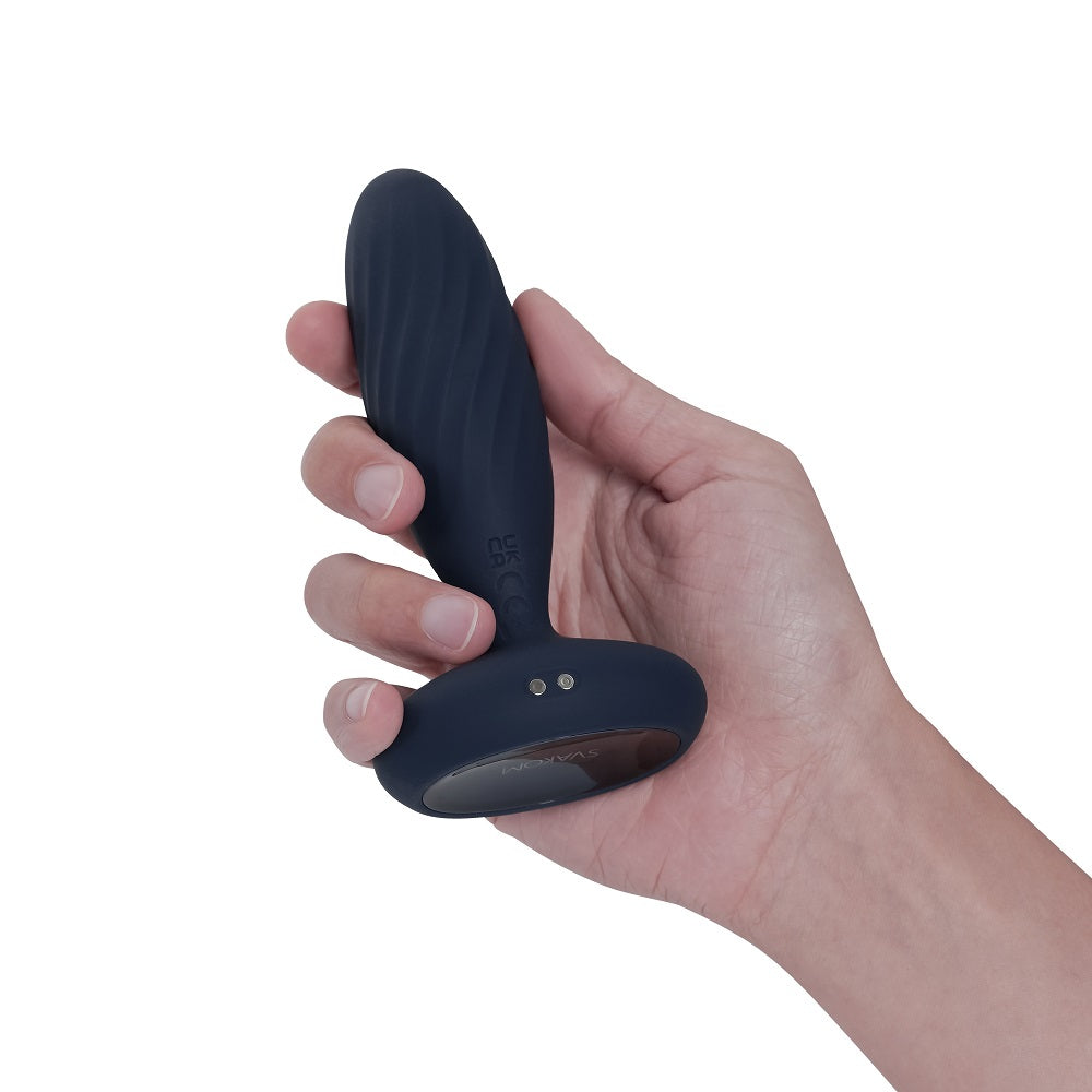 Svakom Jordan (App-Controlled) – Waterproof Thrusting Anal Vibrator with 4.7-Inch Length > Anal Range > Anal Probes