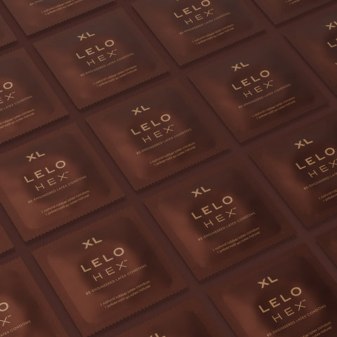 Lelo Hex Respect XL Condoms 36 Pack – Extra Thin Extra Strong Condoms Condoms