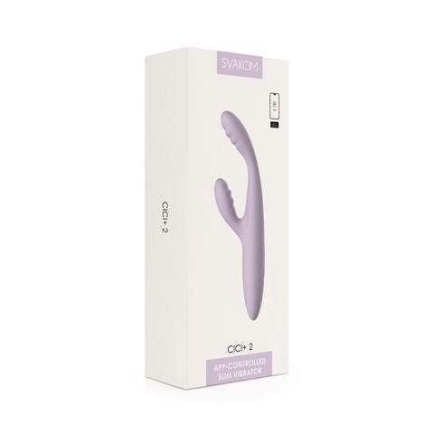 Svakom CICI Slim GSpot Rabbit APP Vibrator VIBRATORS-RABBIT