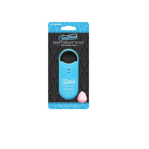 Goodhead Togo Deep Throat Spray Cotton Candy 9ml Oral Gels & Sprays