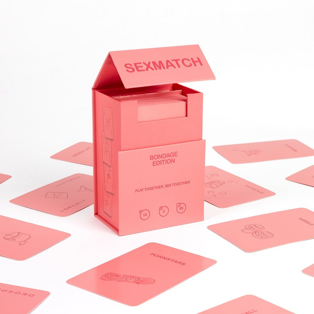 Sexmatch Bondage Edition – Couples Card Game > Novelties > Card Games