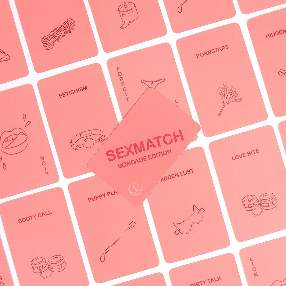 Sexmatch Bondage Edition – Couples Card Game > Novelties > Card Games
