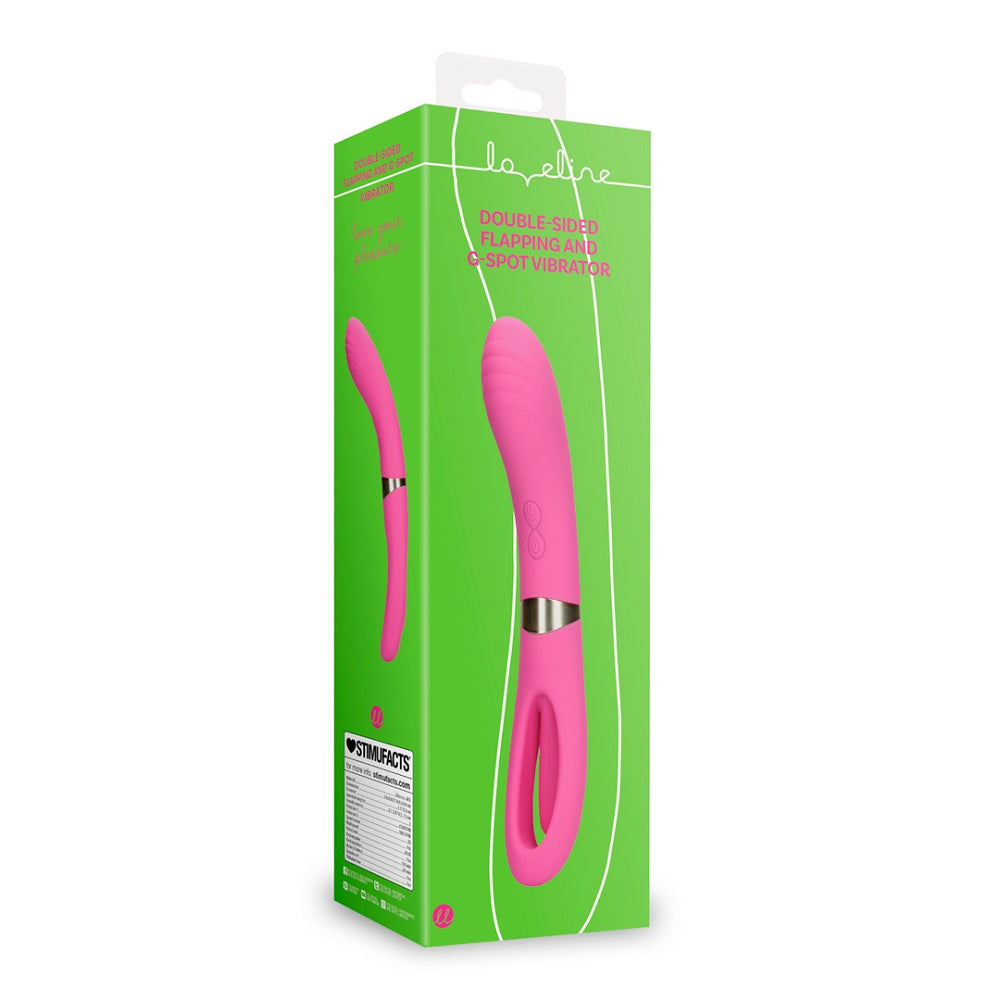 Double-Sided Flapping and G-Spot Vibrator – USB Rechargeable Vibrator 9.5 Inches Total Length 3.7 Inches Insertable Length > Sex Toys For Ladies > G-Spot Vibrators