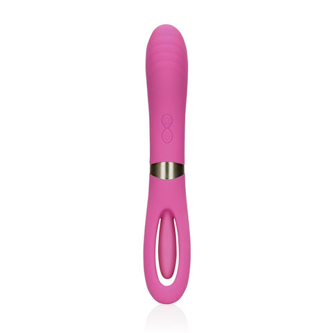Double-Sided Flapping and G-Spot Vibrator – USB Rechargeable Vibrator 9.5 Inches Total Length 3.7 Inches Insertable Length > Sex Toys For Ladies > G-Spot Vibrators