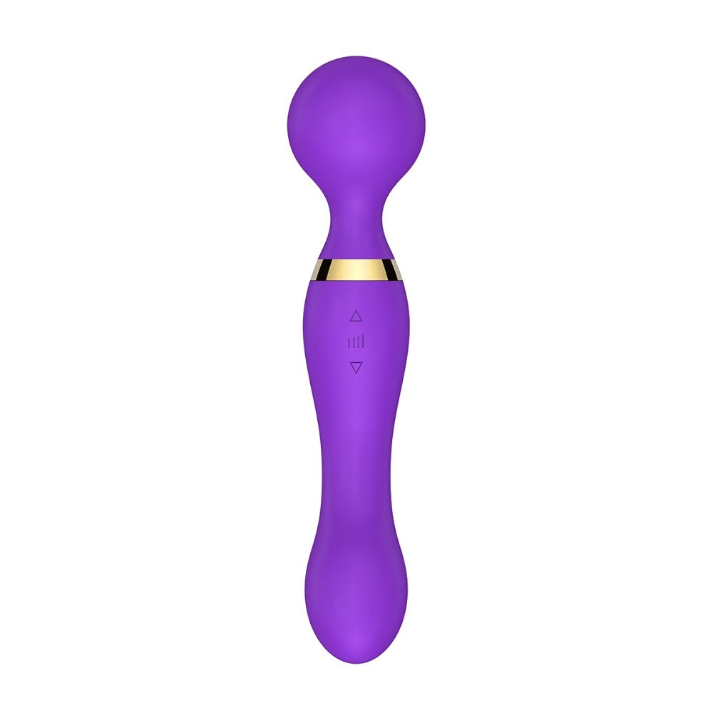 Loving Joy Dual Ended Wand Vibrator – Silicone USB Rechargeable Vibrator 8.5 Inches Length VIBRATORS