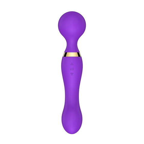 Loving Joy Dual Ended Wand Vibrator – Silicone USB Rechargeable Vibrator 8.5 Inches Length VIBRATORS