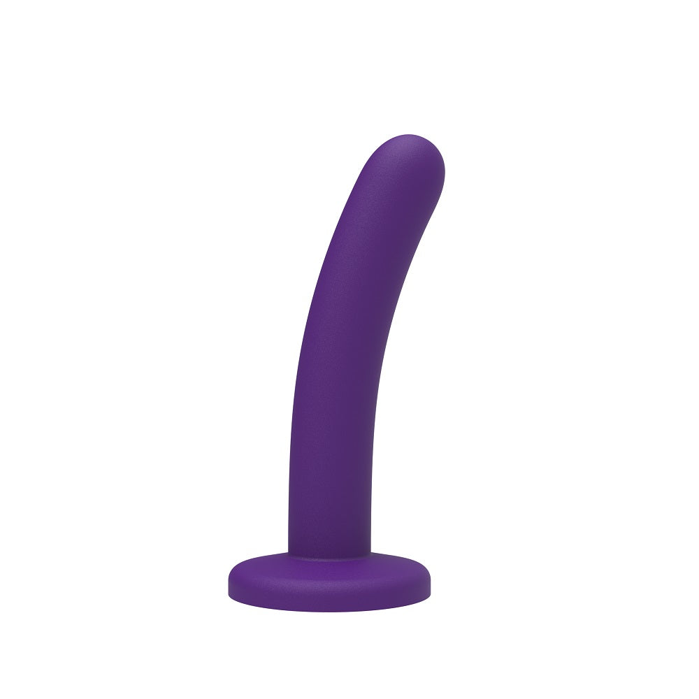 Mina Silk Curved Liquid Silicone Dildo – 5 Inch Suction Base Default Title > Dildos > Neutral Dildos