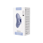 Svakom Echo 2 (Blue) – Waterproof USB Rechargeable Flexible Finger Vibrator with Heating > Vibrators > Finger Vibrators