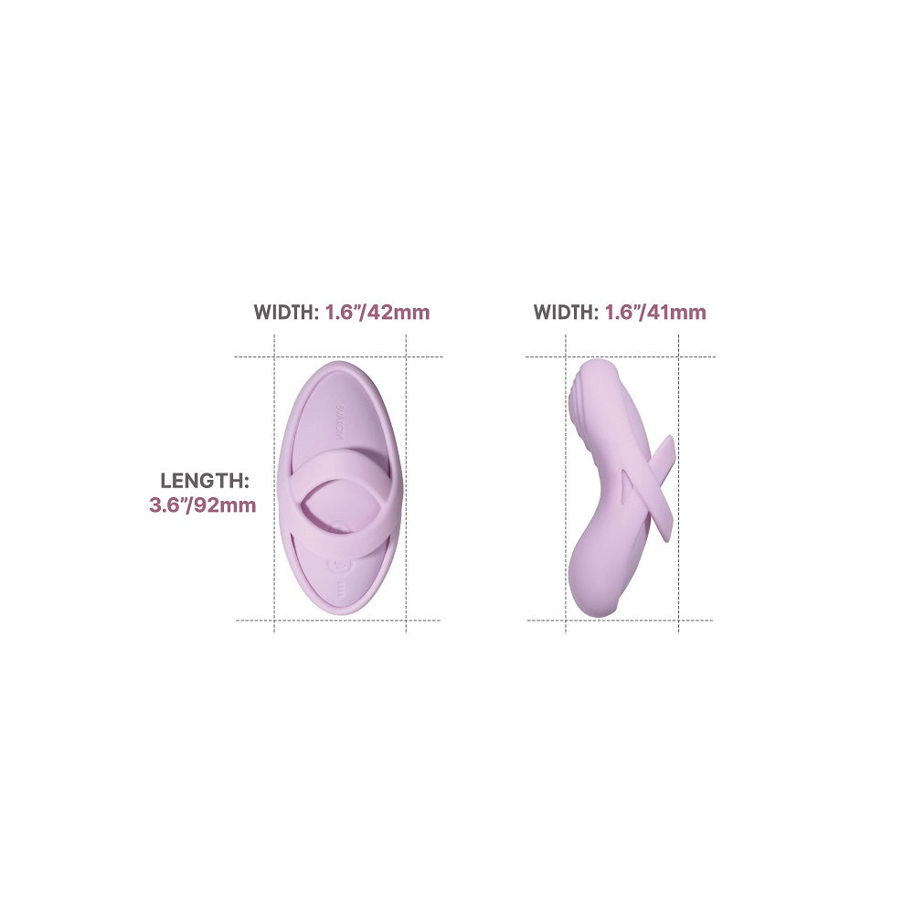 Svakom Echo 2 (Lilac) – Waterproof Rechargeable Finger Vibrator Finger Stimulator