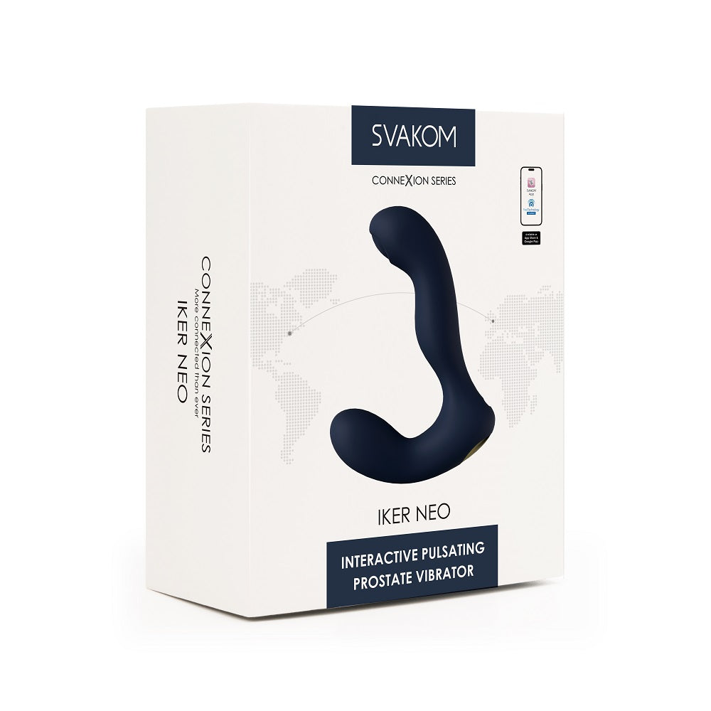 Svakom Iker Neo – Powerful Vibrating Prostate Massager with App Compatibility Prostate Massagers