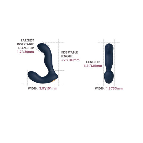 Svakom Iker Neo – Powerful Vibrating Prostate Massager with App Compatibility Prostate Massagers