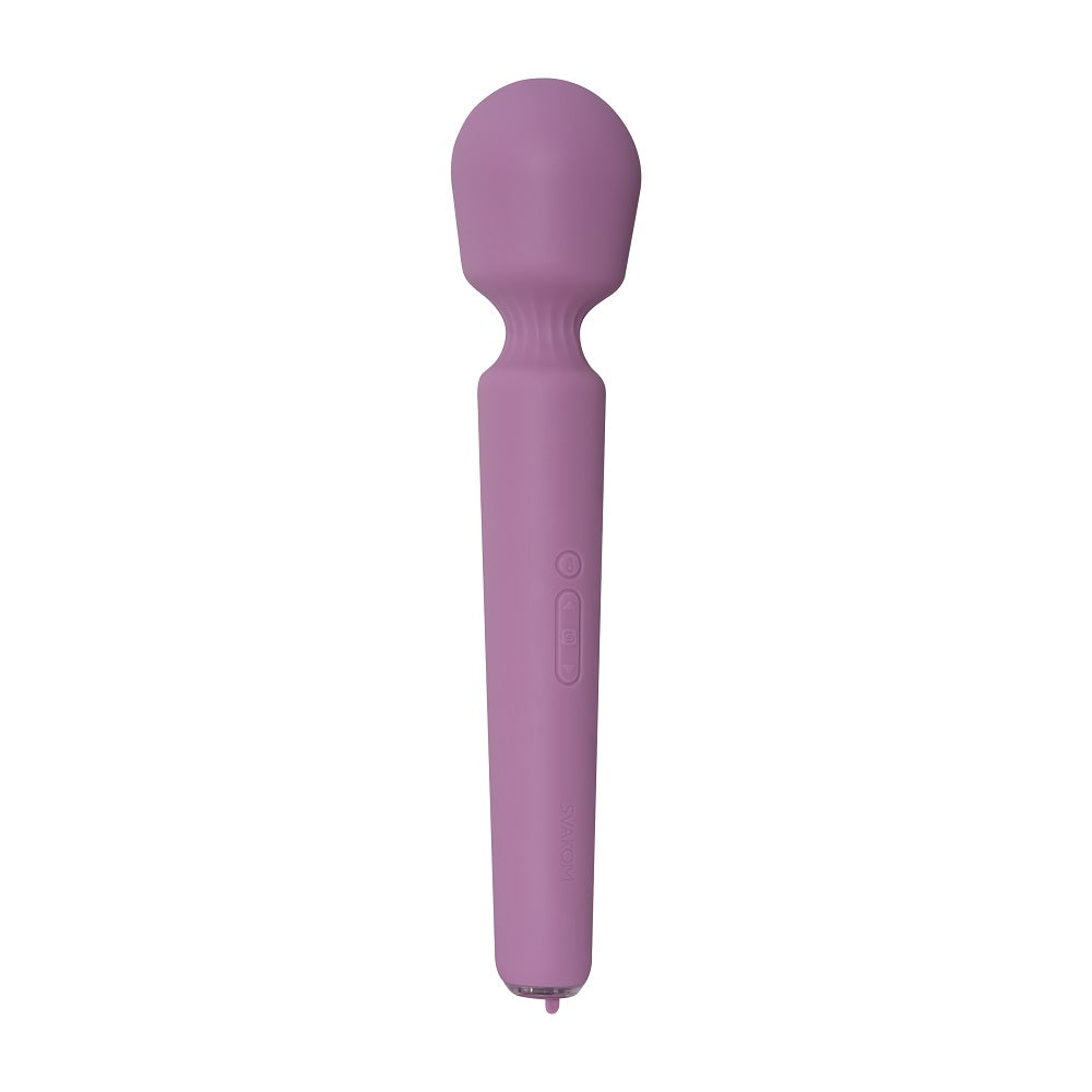 Svakom Emma Neo 2 – Lightweight Waterproof Wand Vibrator with Heat and App Control Electric Massager