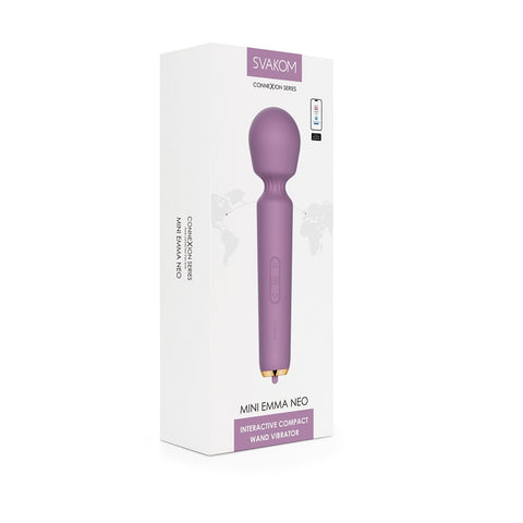 Svakom Mini Emma Neo – Compact Remote-Controlled Wand Vibrator Electric Massager
