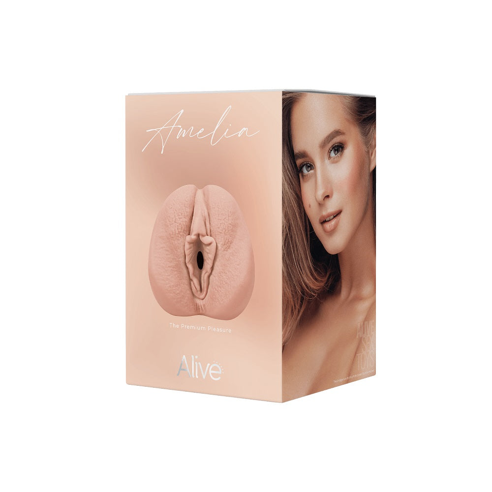 Alive Amelia Super Realistic Masturbator S Flesh Strokers - Manual