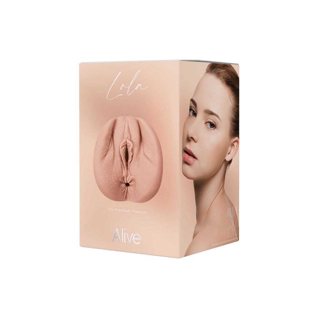 Alive Lola Super Realistic Masturbator Large Flesh Strokers - Manual