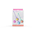 Party Color Boly Kegel Training Beads – Waterproof Silicone Progressive Weighted Kegel Balls Set > Sex Toys For Ladies > Kegel Exercise
