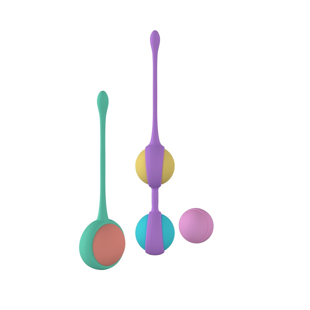 Party Color Boly Kegel Training Beads – Waterproof Silicone Progressive Weighted Kegel Balls Set > Sex Toys For Ladies > Kegel Exercise