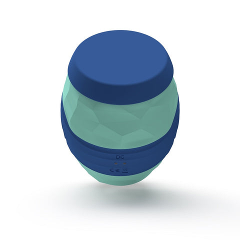 Party Color Wanky (Multicolor) – Vibrating Male Masturbator with 10 Vibration Patterns and Textured Sleeve Strokers - Vibrating