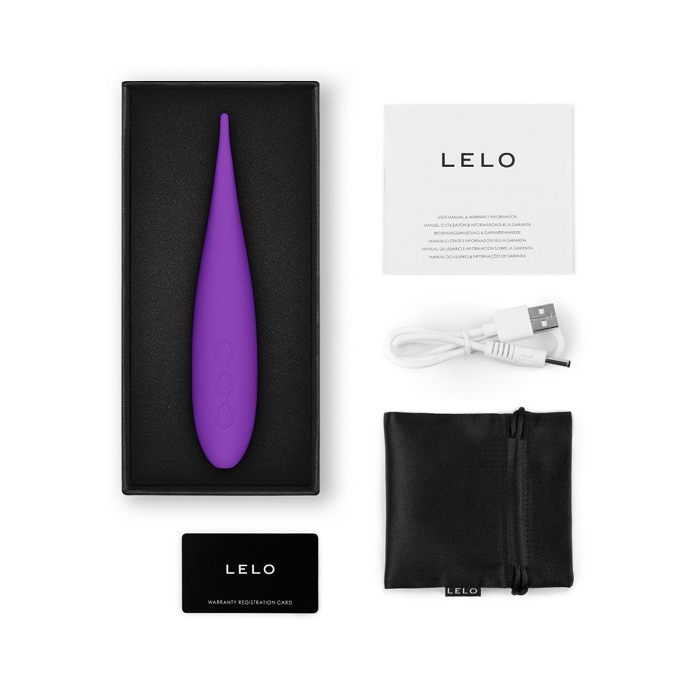 Lelo Dot Travel (Purple) – Compact Clitoral Vibrator STIMULATORS