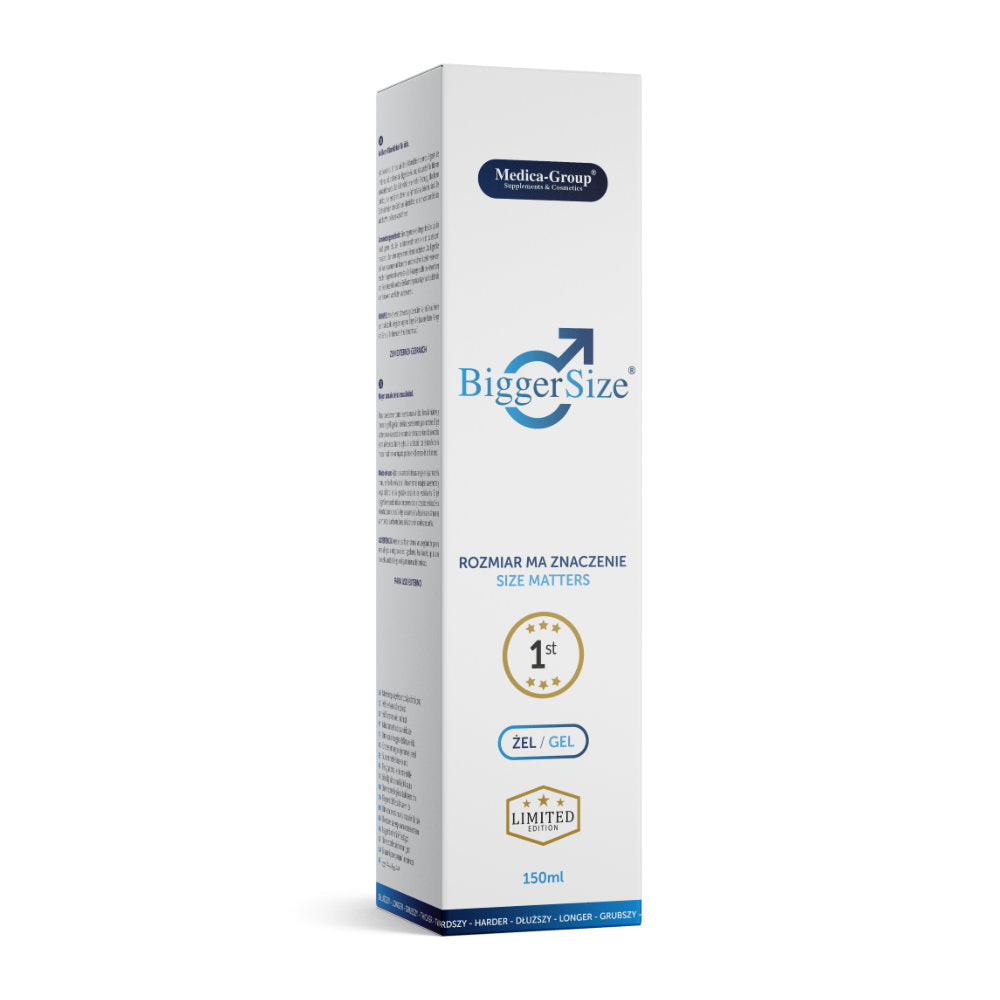 Bigger Size Natural Enhancement Gel 150ml – Botanical Formula Male Performance Gel > Essentials > Mens Enhancers