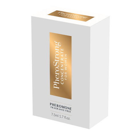 PheroStrong Fragrance Free Concentrate for Women 7.5ml – Pheromone Attractant Concentrate Aphrodisiacs