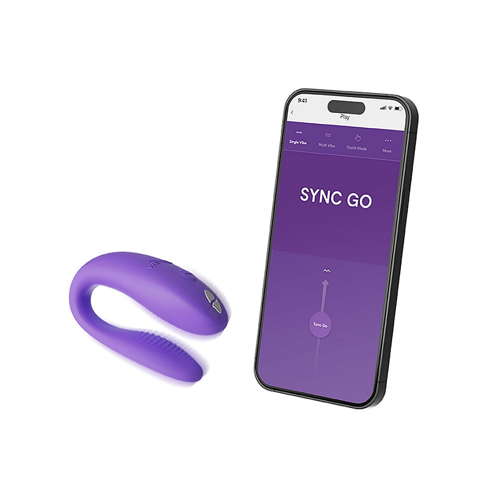 We-Vibe Sync Go (Purple) – Lightweight Wearable Couples Vibrator Secondary image